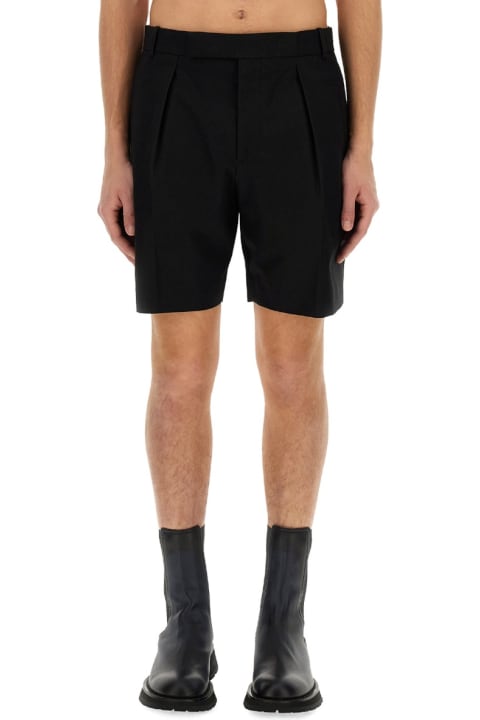 Pants for Men Alexander McQueen Cotton Bermuda Shorts