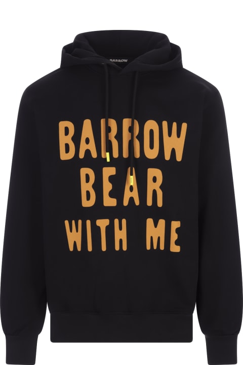 Fashion for Men Barrow Black 'barrow Bear With Me' Hoodie
