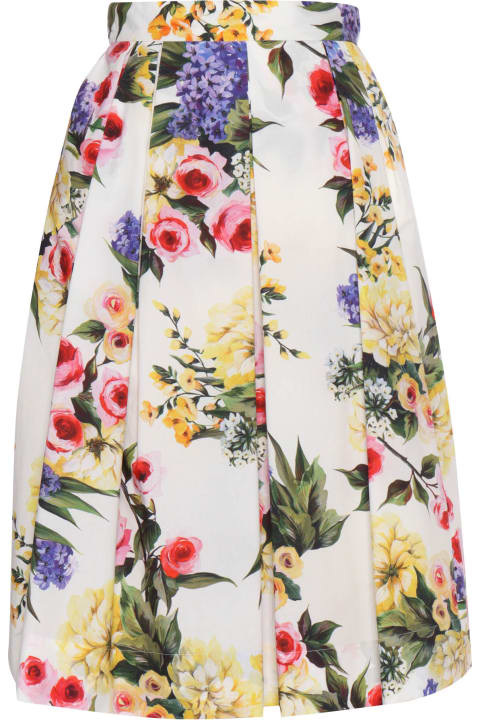 Dolce & Gabbana Kidsのセール Dolce & Gabbana Floral D&g Skirt