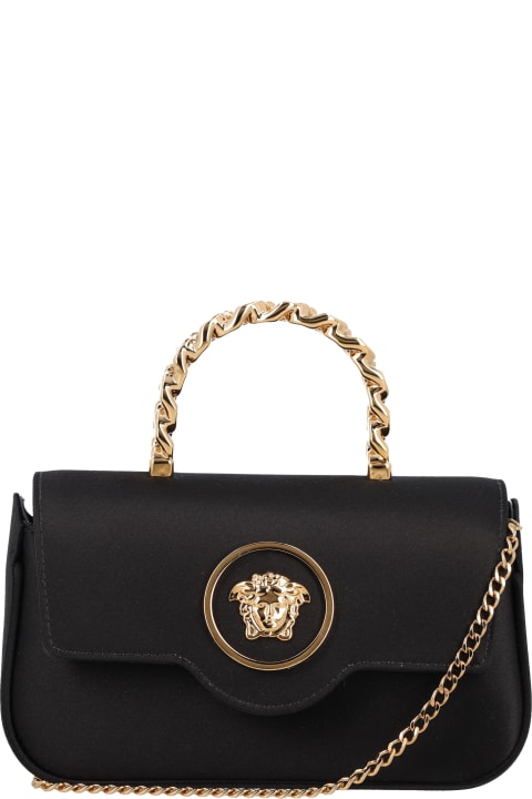 Versace Shoulder Bags for Women Versace Horizontal Mini Top Handle