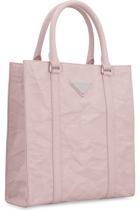 Prada Bags for Women Prada Smooth Leather Tote Bag