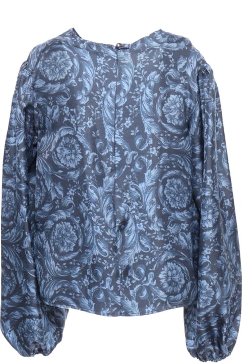 Sale for Girls Versace Baroque Style Shirt