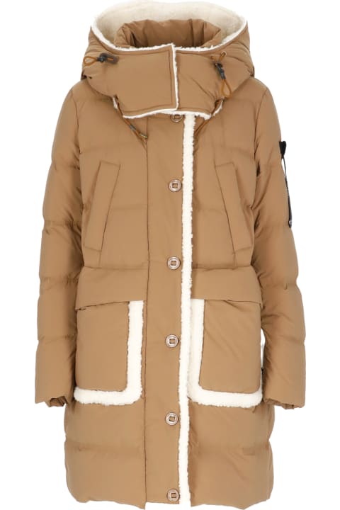 Eco-fur Quilted Parka