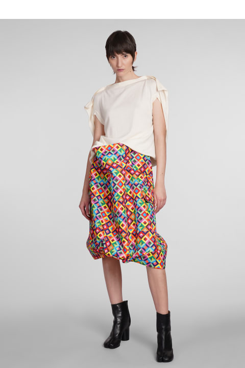 Fashion for Women Comme des Garçons Skirt In Multicolor Polyester