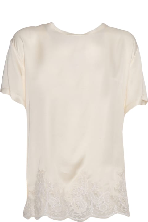 T-shirt With Lace