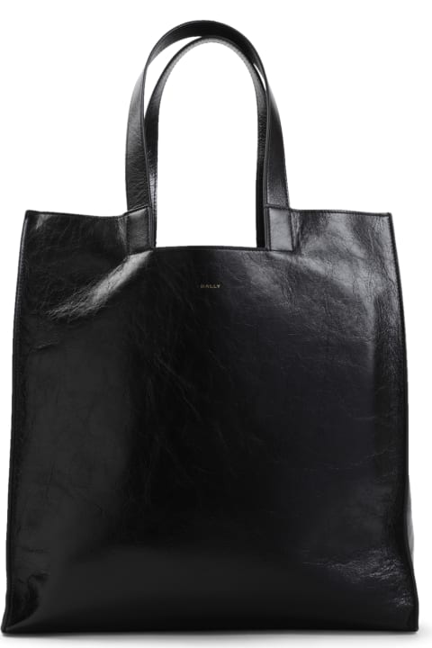 Bally Bags for Men Bally Easy Tote S Tote In Black Leather