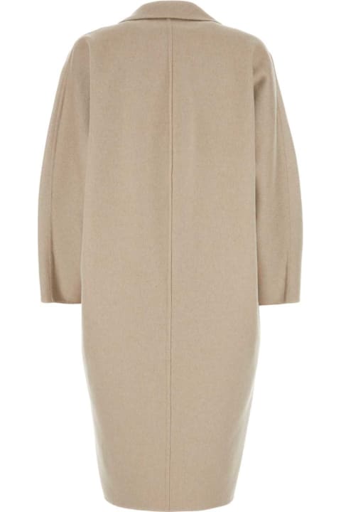Prada Clothing for Women Prada Sand Cashmere Oversize Coat
