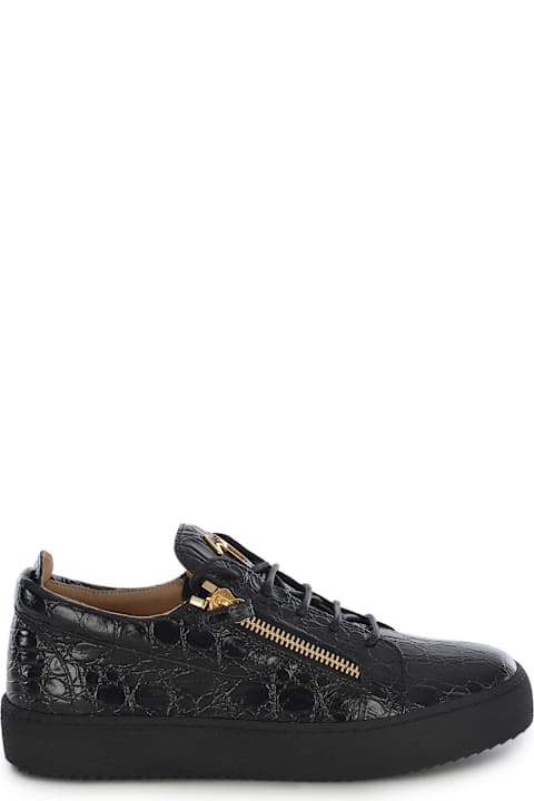 Shoes for Men Giuseppe Zanotti Sneakers Giuseppe Zanotti "frenkie" Made Of Leather