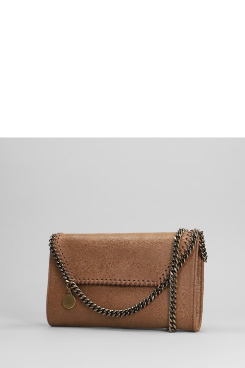 Clutches for Women Stella McCartney Shoulder Bag In Brown Polyester