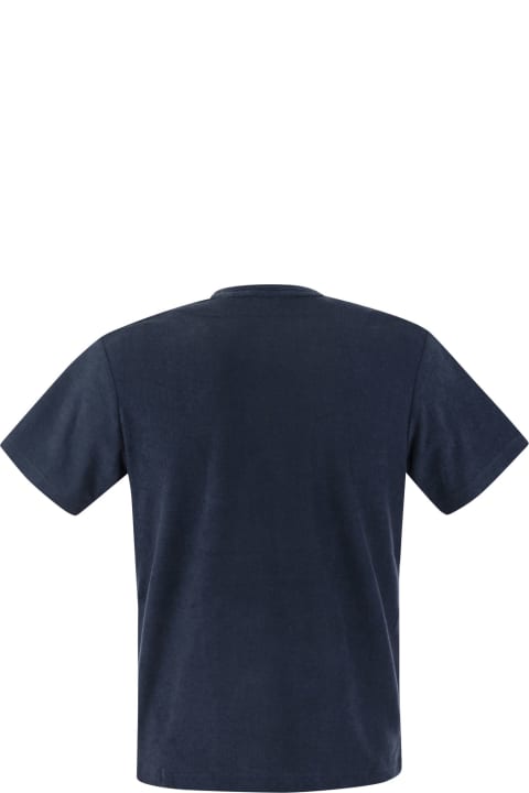 MC2 Saint Barth Clothing for Men MC2 Saint Barth Gary - T-shirt In Terry Fabric