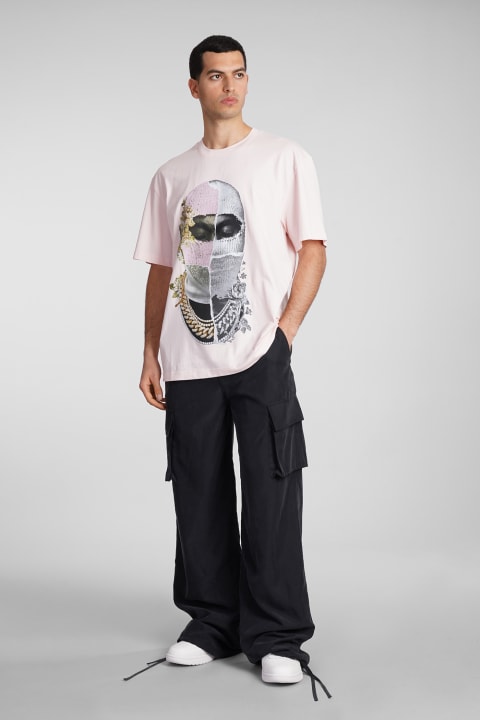 Topwear for Men ih nom uh nit T-shirt In Rose-pink Cotton