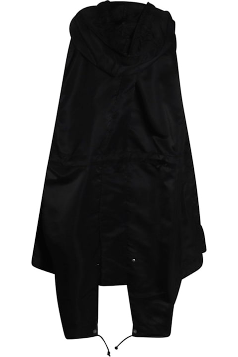 Sacai Coats & Jackets for Women Sacai Drawstring Hem Hooded Vest