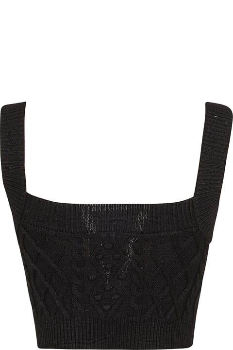 Dune Cable Knit Bralette