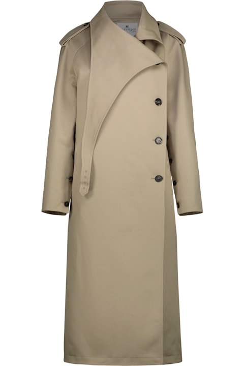 Courrèges for Women Courrèges Trench Coat Oblique