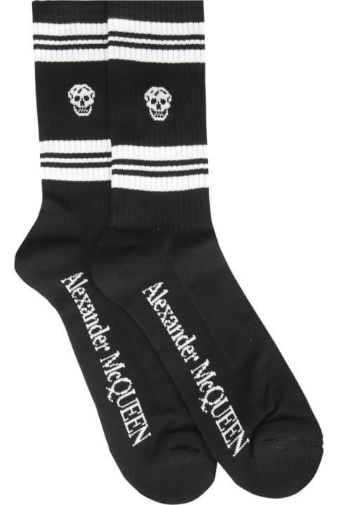 Alexander McQueen Underwear for Women Alexander McQueen Sports Skull Socks