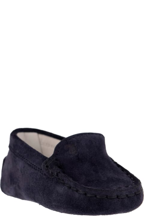 Tod's Shoes for Boys Tod's Rubber Suede Loafer