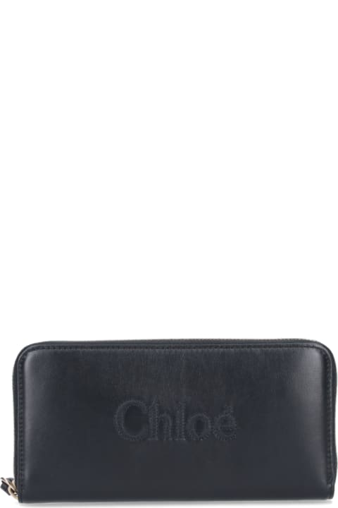 Chloé for Women Chloé Leather Wallet With Logo
