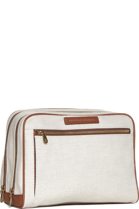 Brunello Cucinelli Shoulder Bags for Men Brunello Cucinelli Luggage