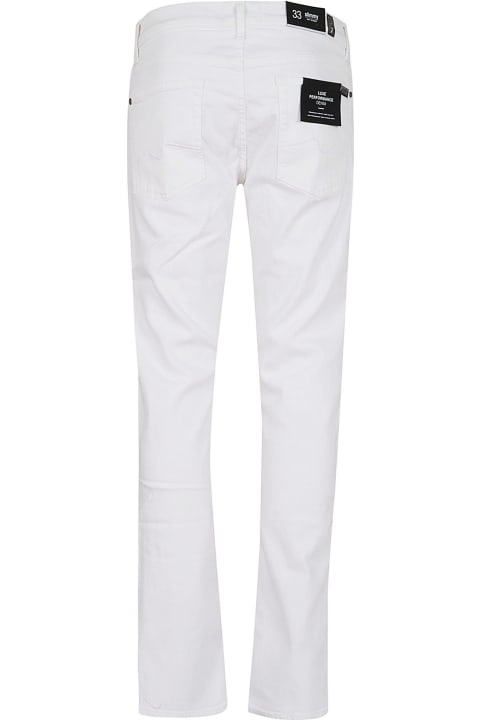 7 For All Mankind Pants for Men 7 For All Mankind Slimmy Luxe Performance White