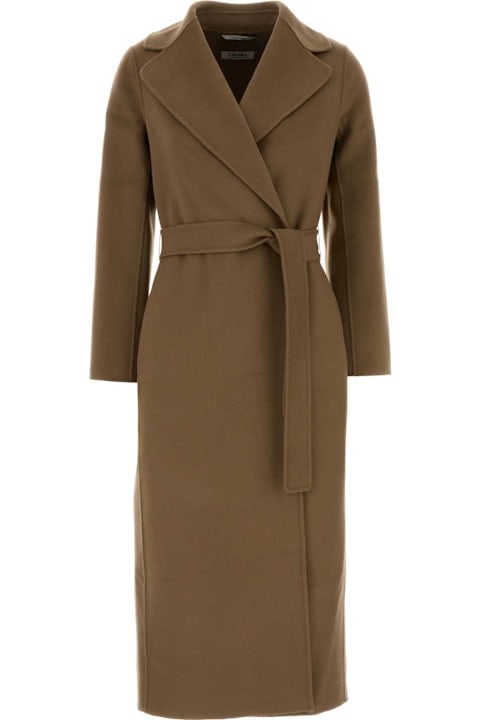 Max Mara for Men Max Mara Biscuit Wool Poldo Coat