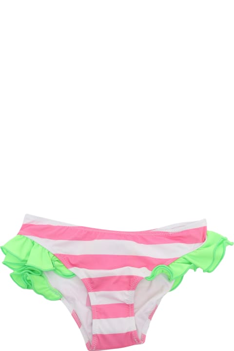 Swimwear for Girls MC2 Saint Barth Kelly-stripes 2375 Swim Brief