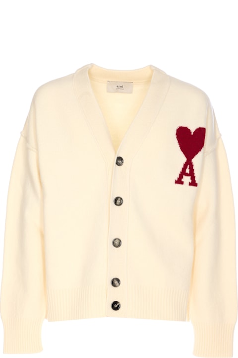 Homeware Ami Alexandre Mattiussi Ami De Couer Cardigan