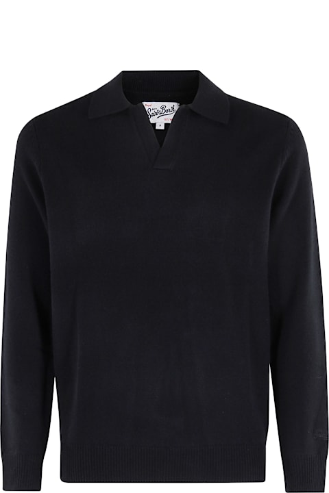 Homeware MC2 Saint Barth Knit Long Sleeve Polo