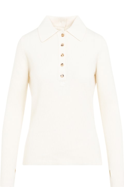 Courrèges ملابس علوية لـ السيدات Courrèges Multi Buttons Polo