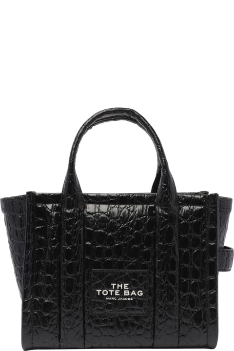 Marc Jacobs for Women Marc Jacobs The Croc-embossed Small Tote Bag