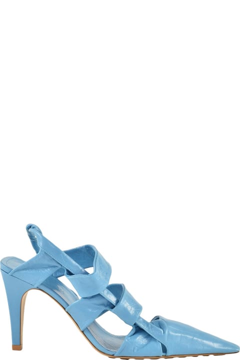 Bottega Veneta High-Heeled Shoes for Women Bottega Veneta Women's Sky Blue Shoes