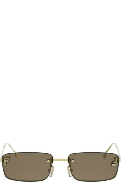 Fendi Eyewear for Kids Fendi Eyewear Fe4172us Fendi First Crystal 32e Oro Sunglasses