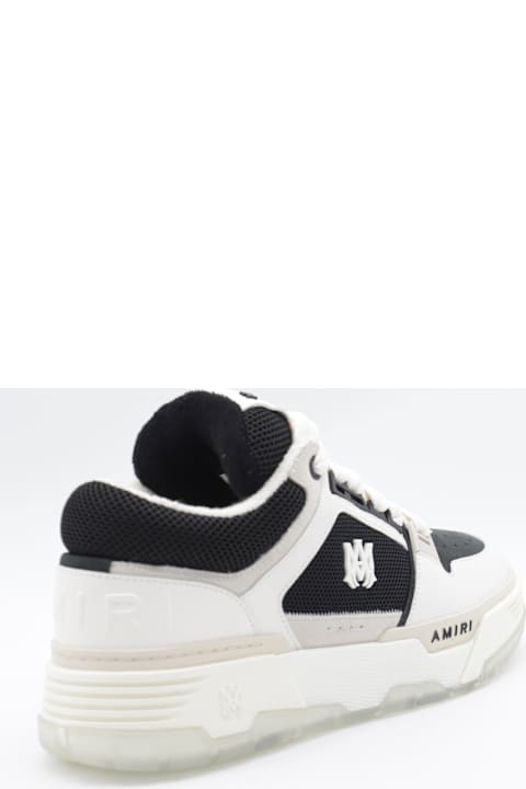 Homeware AMIRI Black And White Leather Ma-1 Sneakers