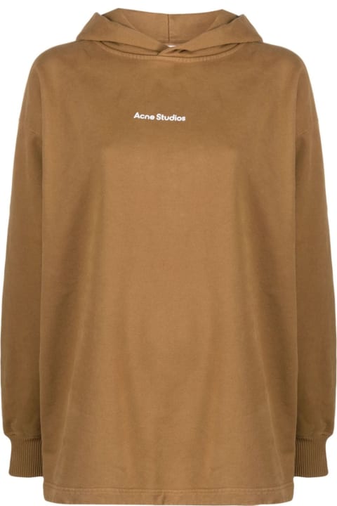 Acne Studios سترات صوف وبدل رياضية لـ السيدات Acne Studios Logo-print Hoodie