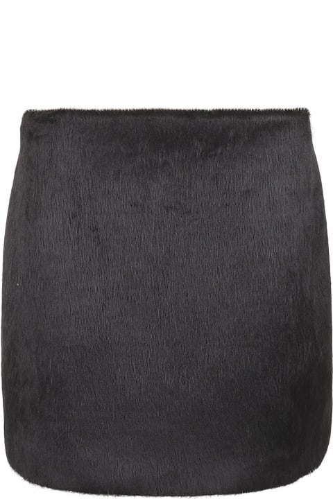 Fashion for Women MSGM Fur Coated Skirt
