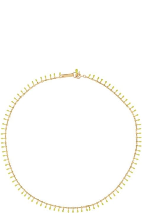 Isabel Marant Necklaces for Women Isabel Marant Rhinestone Detailed Necklace