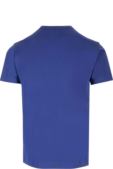 Comme des Garçons Shirt for Men Comme des Garçons Shirt Electric Blue Slim T-shirt