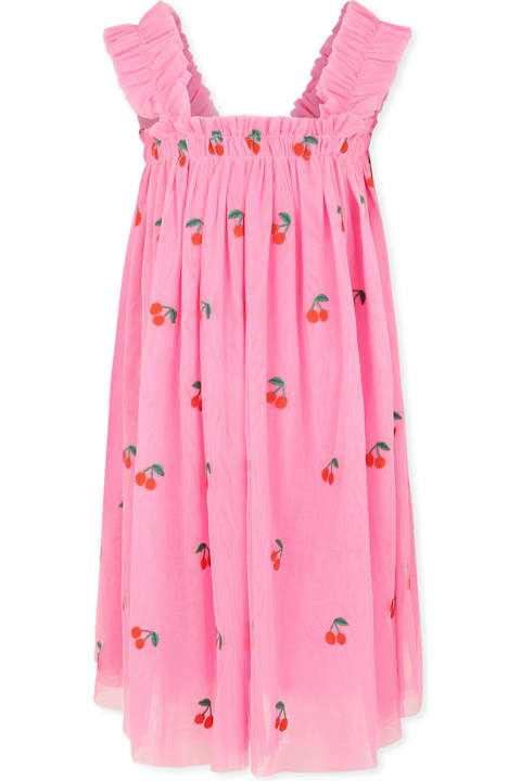 أدوات منزلية Stella McCartney Kids Pink Dress For Girl With Cherries