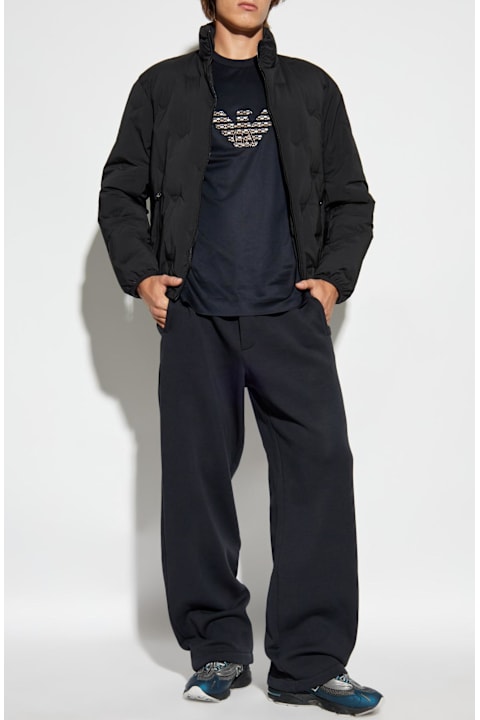 أدوات منزلية Emporio Armani Emporio Armani T-shirt With Embroidered Logo