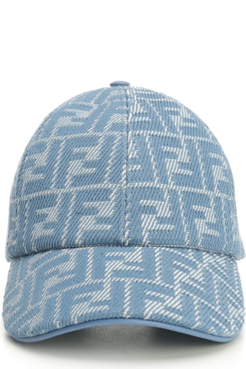 Fendi Hats for Women Fendi Jacquard Baseball Cap