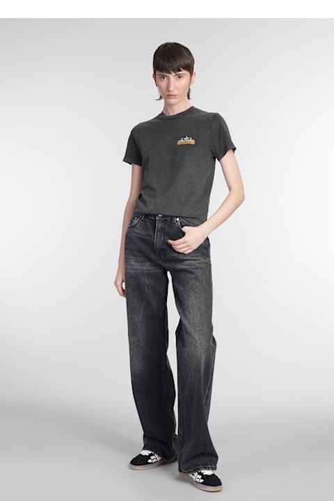 AMIRI Topwear for Women AMIRI T-shirt In Black Cotton
