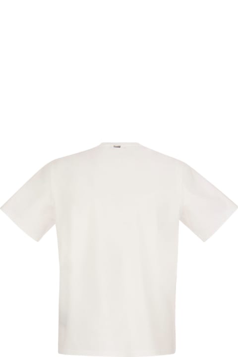 Herno Men Herno Stretch Cotton Jersey T-shirt