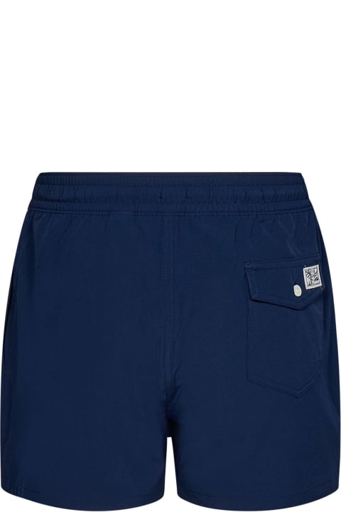 Pants for Men Ralph Lauren Logo Embroidered Drawstring Swim Shorts