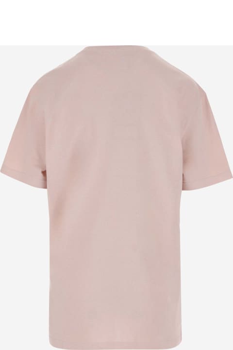 Sale for Women Versace Cotton Jersey T-shirt With Medusa