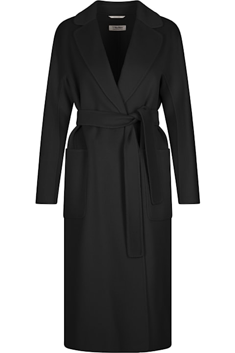 'S Max Mara Clothing for Women 'S Max Mara Black Amore Coat