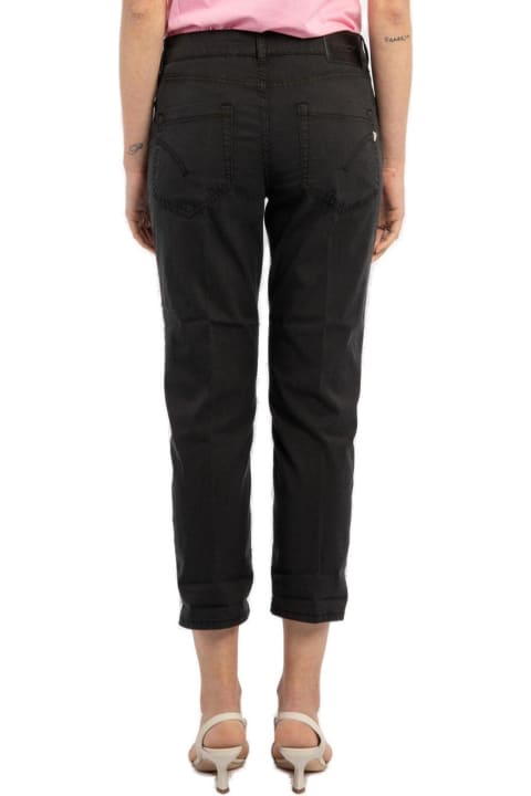 Fashion for Women Dondup Straight Leg Cropped Trousers