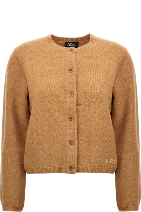 A.P.C. Sweaters for Women A.P.C. Mila Button-up Knitted Cardigan