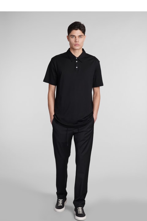 PT01 Clothing for Men PT01 Pants In Black Polyester
