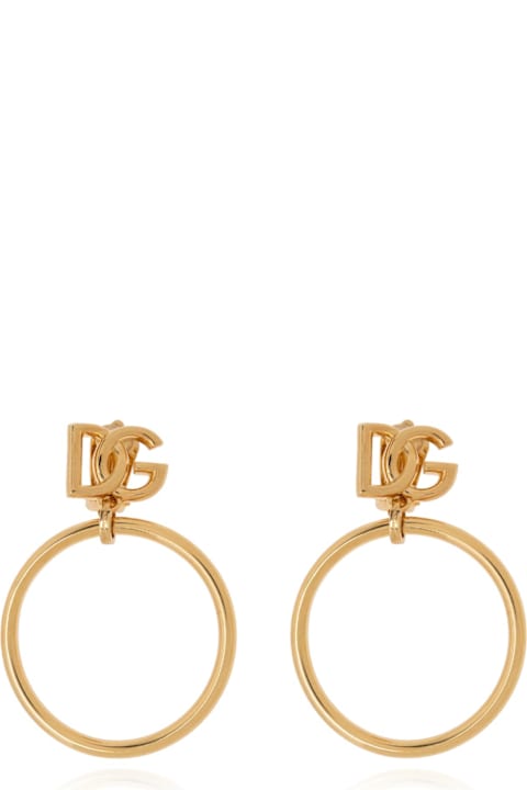 Dolce & Gabbana Earrings for Women Dolce & Gabbana Dolce & Gabbana Clips With Logo