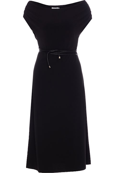 Patrizia Pepe for Kids Patrizia Pepe Boat Neck Dress With Belt