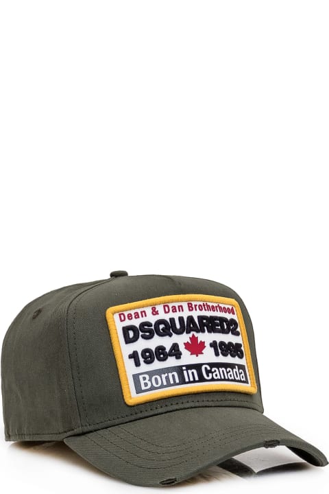 メンズ Dsquared2のアクセサリー Dsquared2 Logo Embroidery Baseball Cap